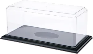 Pioneer Plastics 576CPBASE-UV Clear Plastic Football Display Case (UV Resistant), 15.5" W x 7" D x 6" H