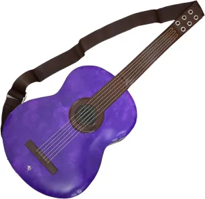 Pratesi Leather, Leather Bag Da Filicaja Guitar Backpack in cow leather - Radica Violet