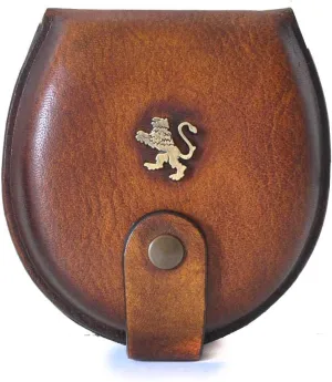 Pratesi Leather Wallet for Men Coin Holder B060 in cow leather Made in Italy