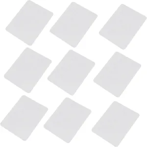 PRETYZOOM 50pcs Fit Display Card Sleeves Album Protector Trading Cards Name Key Adhesive Covering Cards Cover Portable Cards Sleeves Game Cards Sleeves Simple Style Cards Holders Plastic