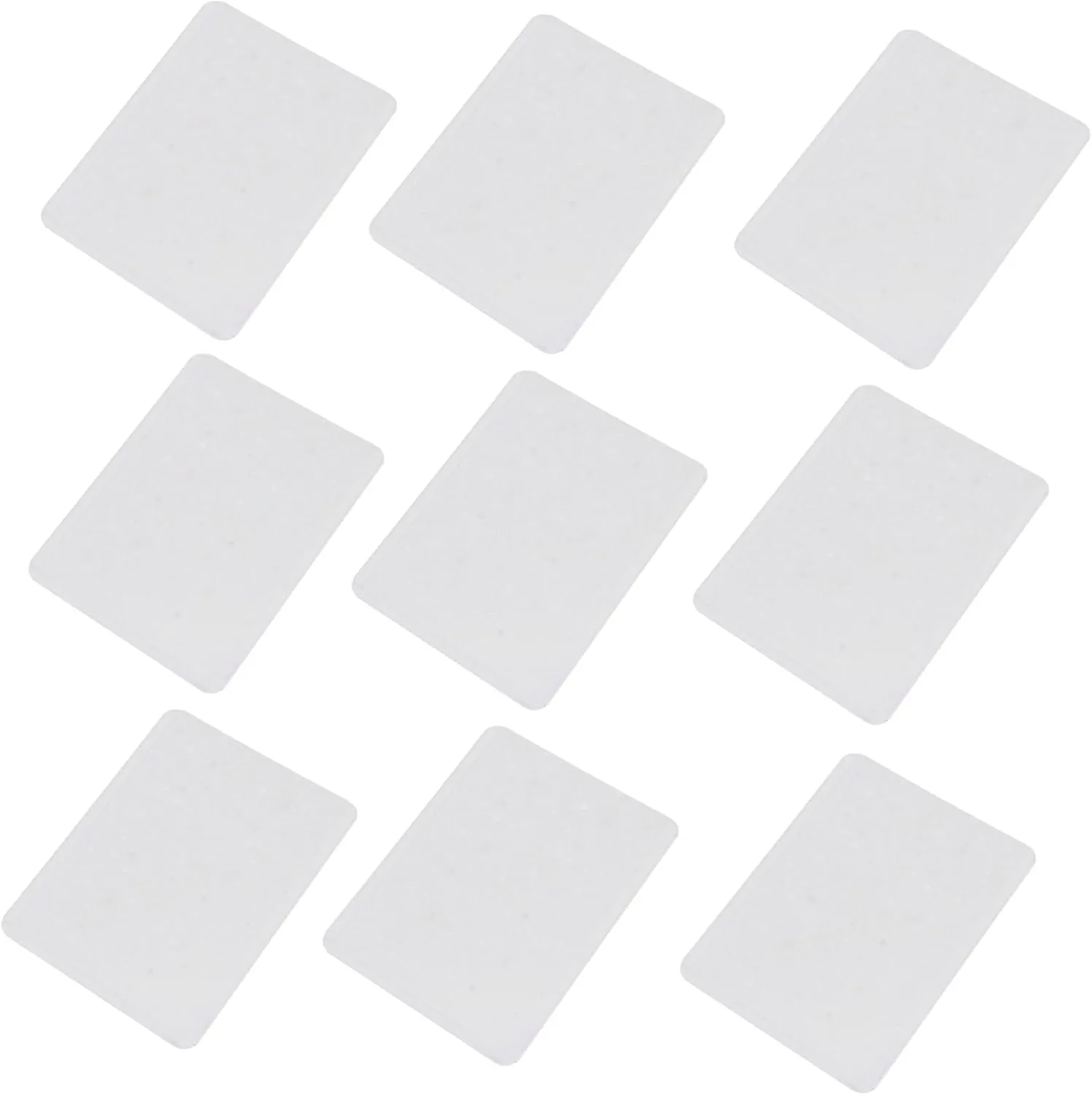PRETYZOOM 50pcs Fit Display Card Sleeves Album Protector Trading Cards Name Key Adhesive Covering Cards Cover Portable Cards Sleeves Game Cards Sleeves Simple Style Cards Holders Plastic