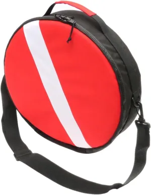 Professional Round Scuba Diving Regulator Gear Protective Bag Padded Snorkeling