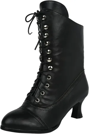 Pumps Kitten Heel Bootie Women'S Ankle Bootie Boot Peep Toe Booties Women Slip On Leather Formal Dress Shoes Pu Leather Lace-Up Boots Side Zip