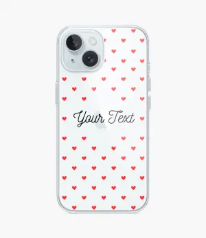 Queen of Hearts Personalized Silicone Phone Case