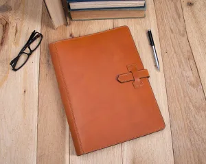 Refillable Leather Writing Portfolio
