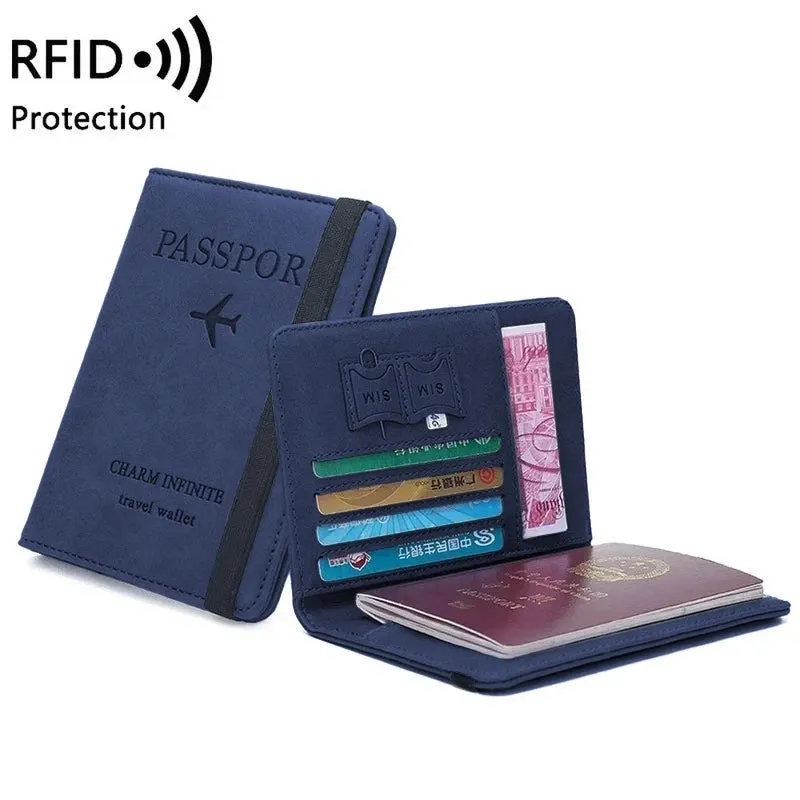 RFID Vintage Business Passport Holder