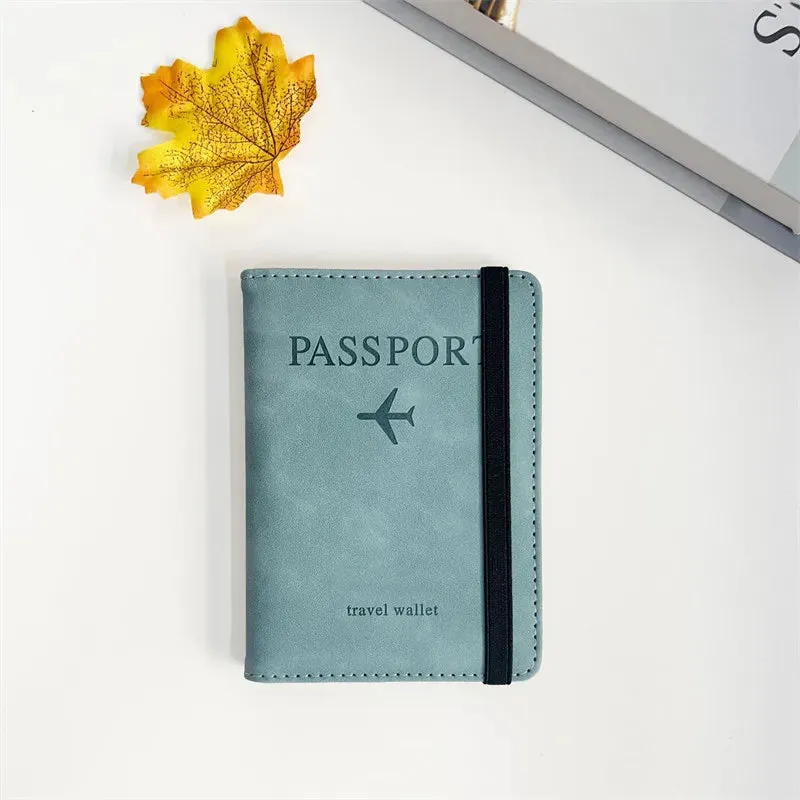RFID Vintage Business Passport Holder