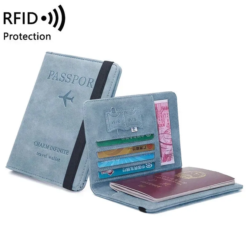 RFID Vintage Business Passport Holder