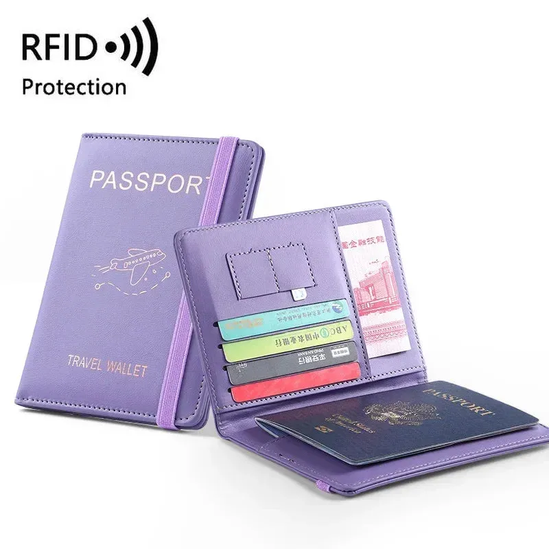 RFID Vintage Business Passport Holder