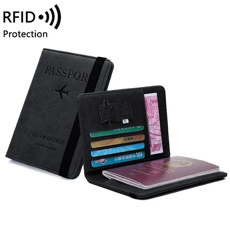 RFID Vintage Business Passport Holder