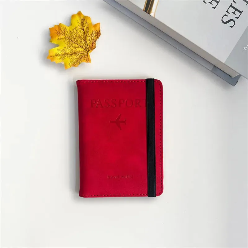 RFID Vintage Business Passport Holder