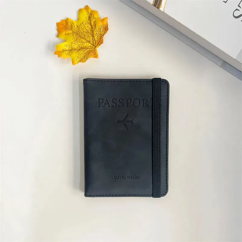 RFID Vintage Business Passport Holder