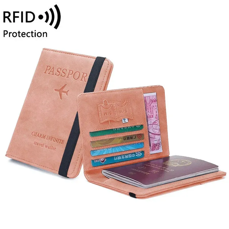 RFID Vintage Business Passport Holder