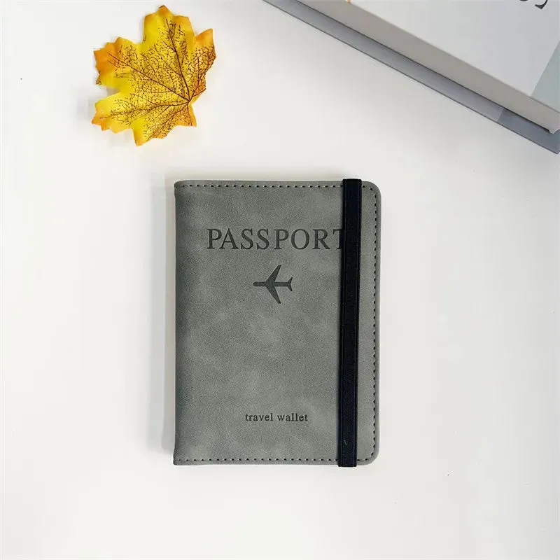 RFID Vintage Business Passport Holder