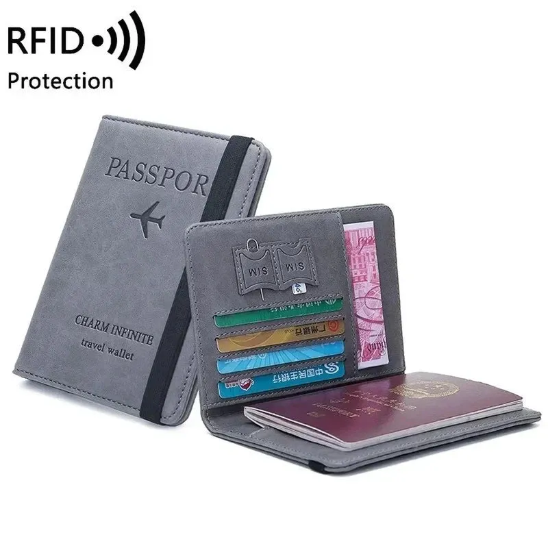 RFID Vintage Business Passport Holder