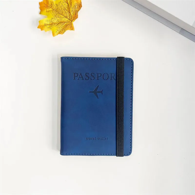RFID Vintage Business Passport Holder