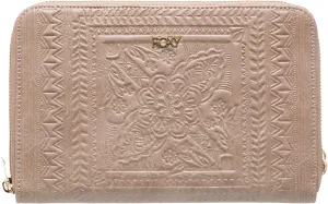 Roxy Women's Wallet | ID Window | Passport Window | Zip Closure | Card Slots | Travel | Everyday Carry | Faux Leather