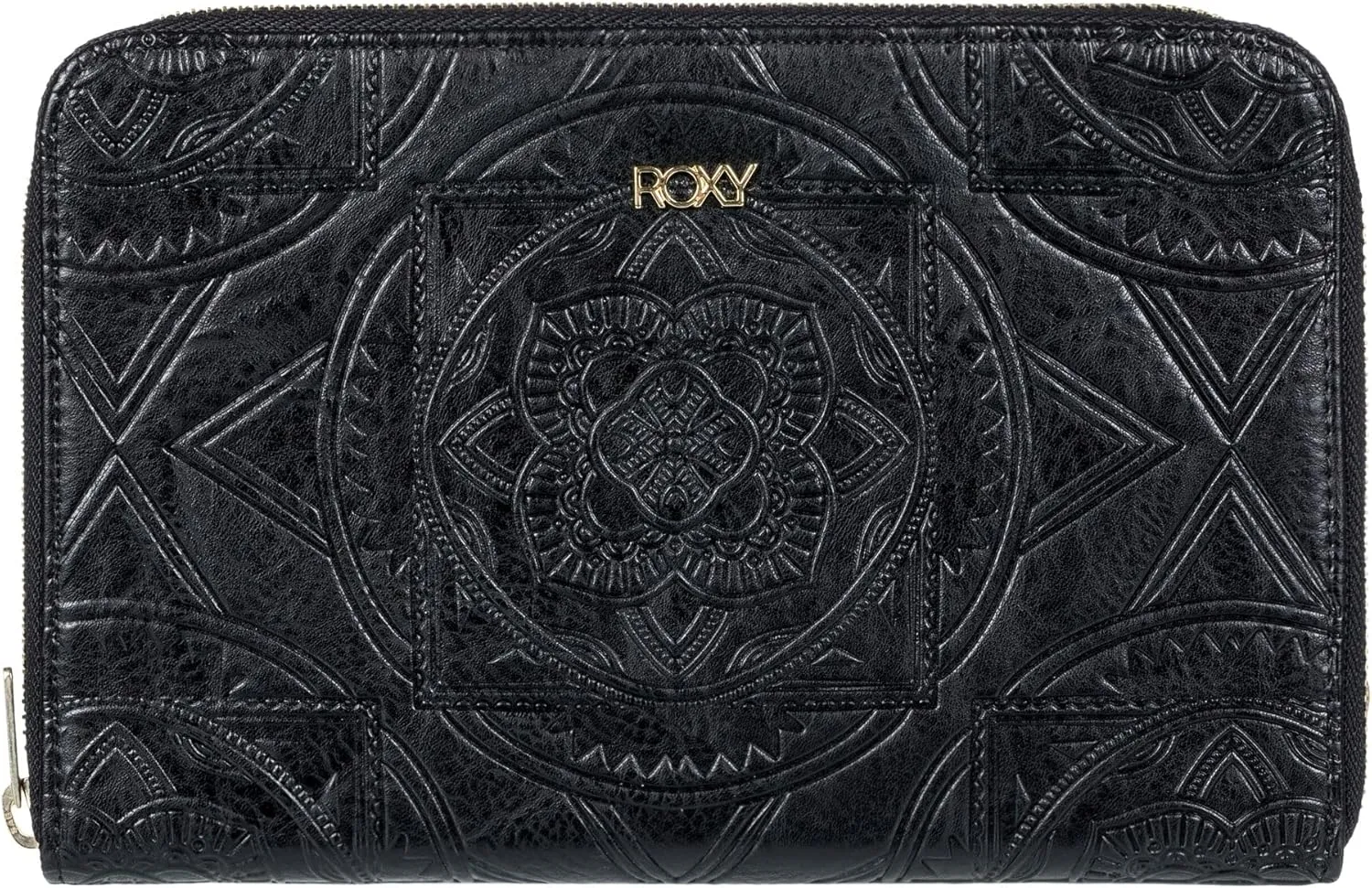 Roxy Women's Wallet | ID Window | Passport Window | Zip Closure | Card Slots | Travel | Everyday Carry | Faux Leather