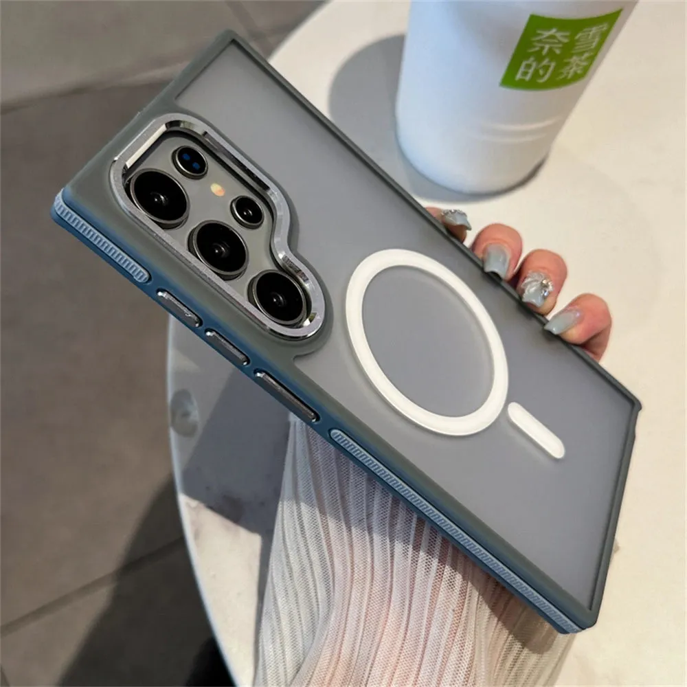 RUGGEDXGEAR | MAGSAFE MAGNETIC LUXURY MATTE WIRELESS CHARGING SHOCKPROOF COVER