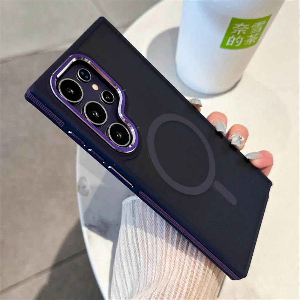 RUGGEDXGEAR | MAGSAFE MAGNETIC LUXURY MATTE WIRELESS CHARGING SHOCKPROOF COVER