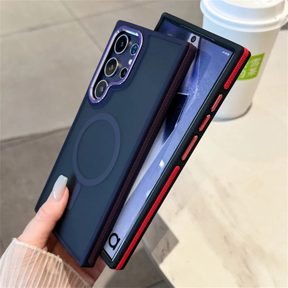 RUGGEDXGEAR | MAGSAFE MAGNETIC LUXURY MATTE WIRELESS CHARGING SHOCKPROOF COVER