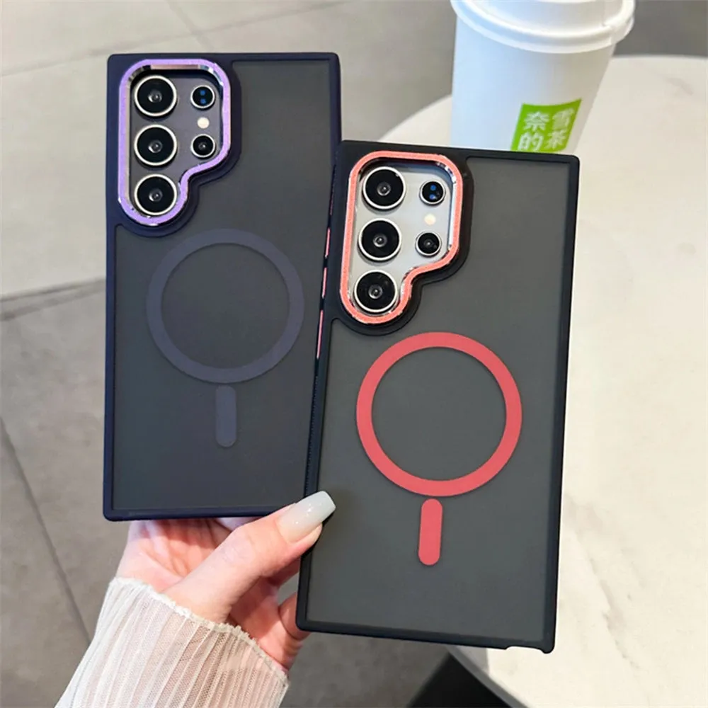 RUGGEDXGEAR | MAGSAFE MAGNETIC LUXURY MATTE WIRELESS CHARGING SHOCKPROOF COVER