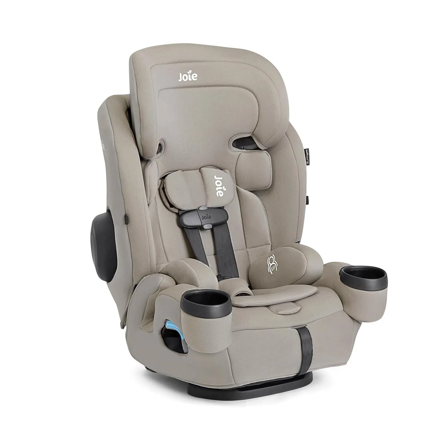 Saffron SI 4-in-1 Car Seat – Car Seat for Infants to Toddlers to Big Kids - 4 Modes, 10-Position No-Rethread Headrest & Harness (Dove)