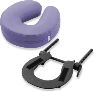 Saloniture Adjustable Massage Table Face Cradle and Pillow 3" Foam - Lavender