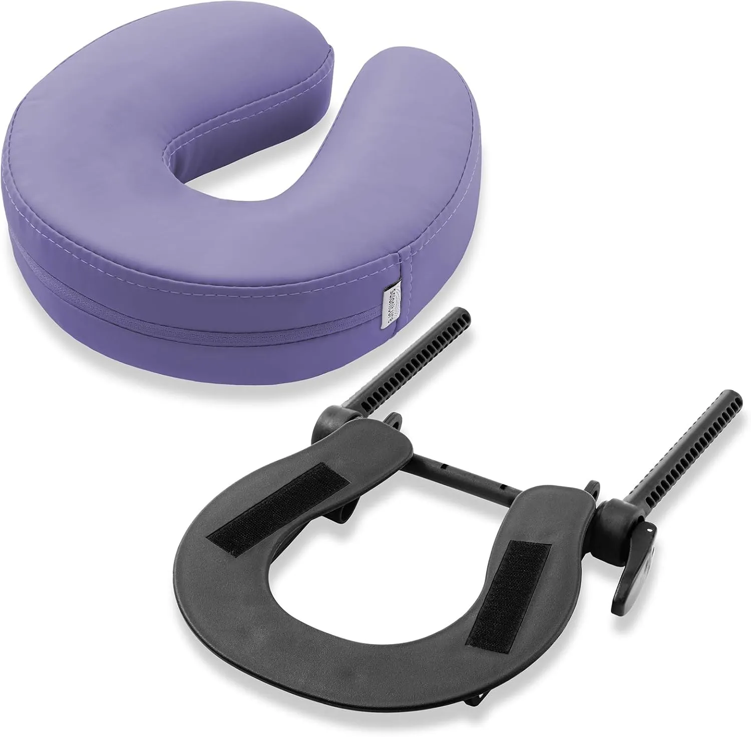 Saloniture Adjustable Massage Table Face Cradle and Pillow 3" Foam - Lavender