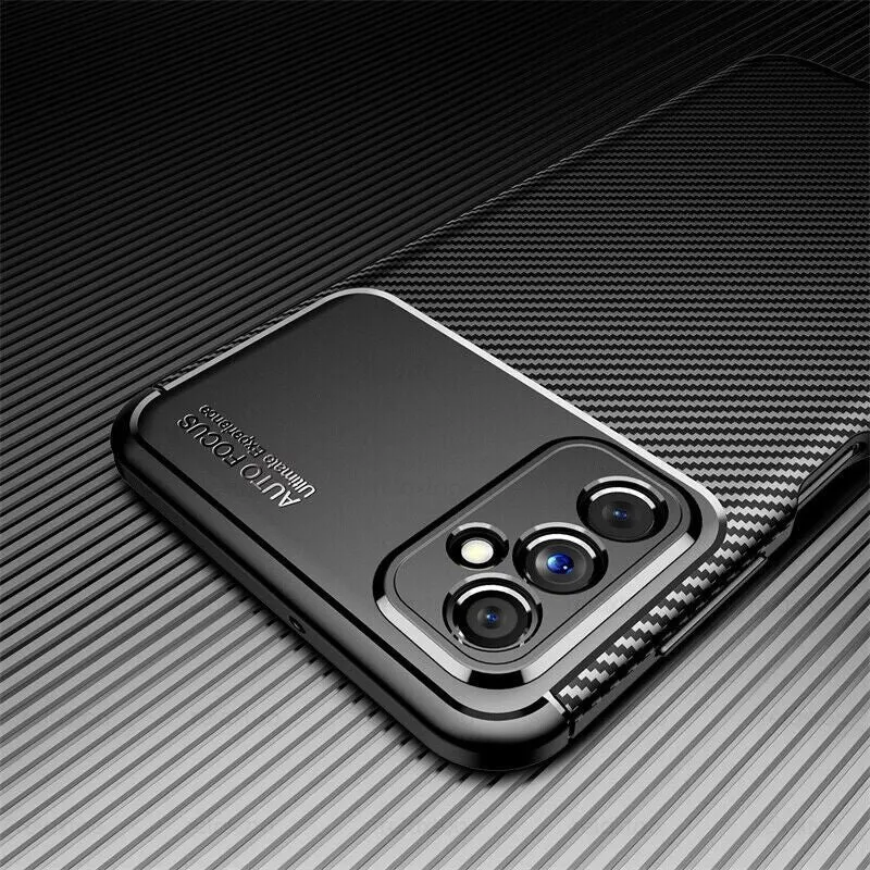 Samsung Galaxy A14 5G Case Carbon Gel Phone Cover Ultra Slim Shockproof