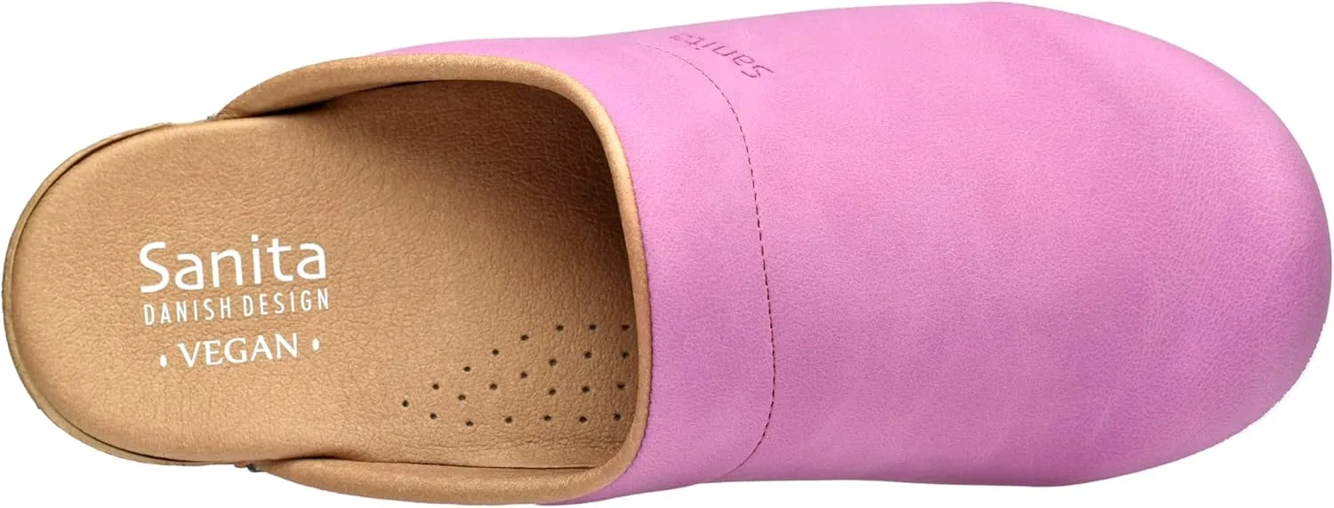 Sanita Segan, Vegan | Open Clogs | Original Artisan Product for Women | Anatomically shaped footbed with Soft Foam