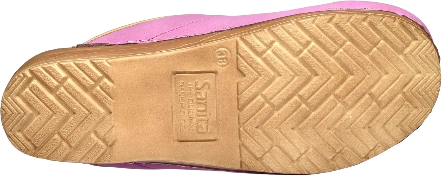 Sanita Segan, Vegan | Open Clogs | Original Artisan Product for Women | Anatomically shaped footbed with Soft Foam
