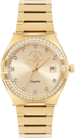 Santa Barbara Polo, Watch for Women, Gemset Watch for Women - Stylish Watches for Women, Multicolor Watch for Ladies, Analog Display Wrist Watch