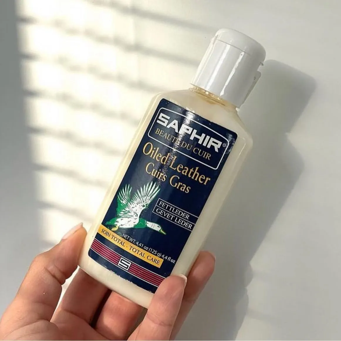 Saphir Creme Cuir Gras - Cream for Oiled Leather 125ml (Neutral)