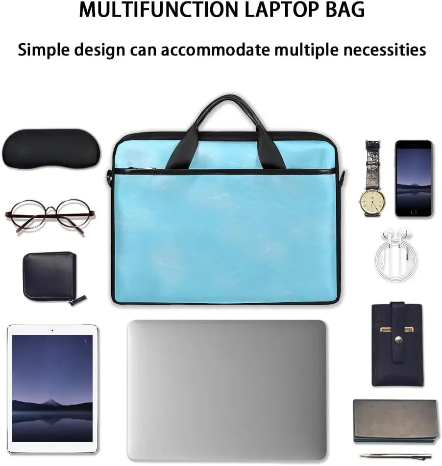 Sea Water Abstract 15 Inch Laptop Bag Laptop Shoulder Bag Computer Cases for Laptops or Tablets