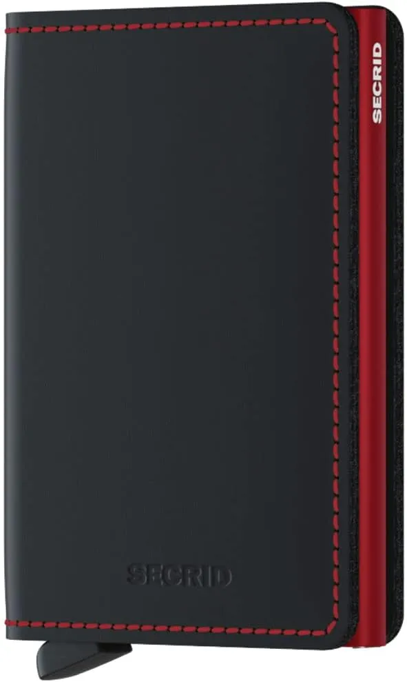Secrid Men's Modern, Opaque Black, Einheitsgröße