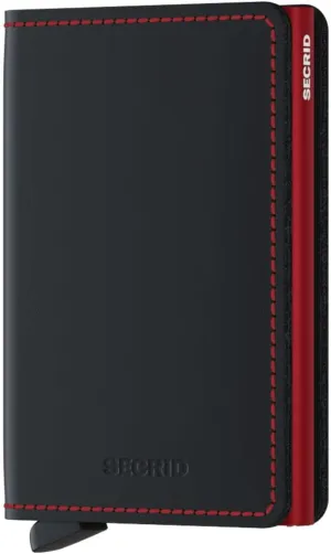 Secrid Men's Modern, Opaque Black, Einheitsgröße