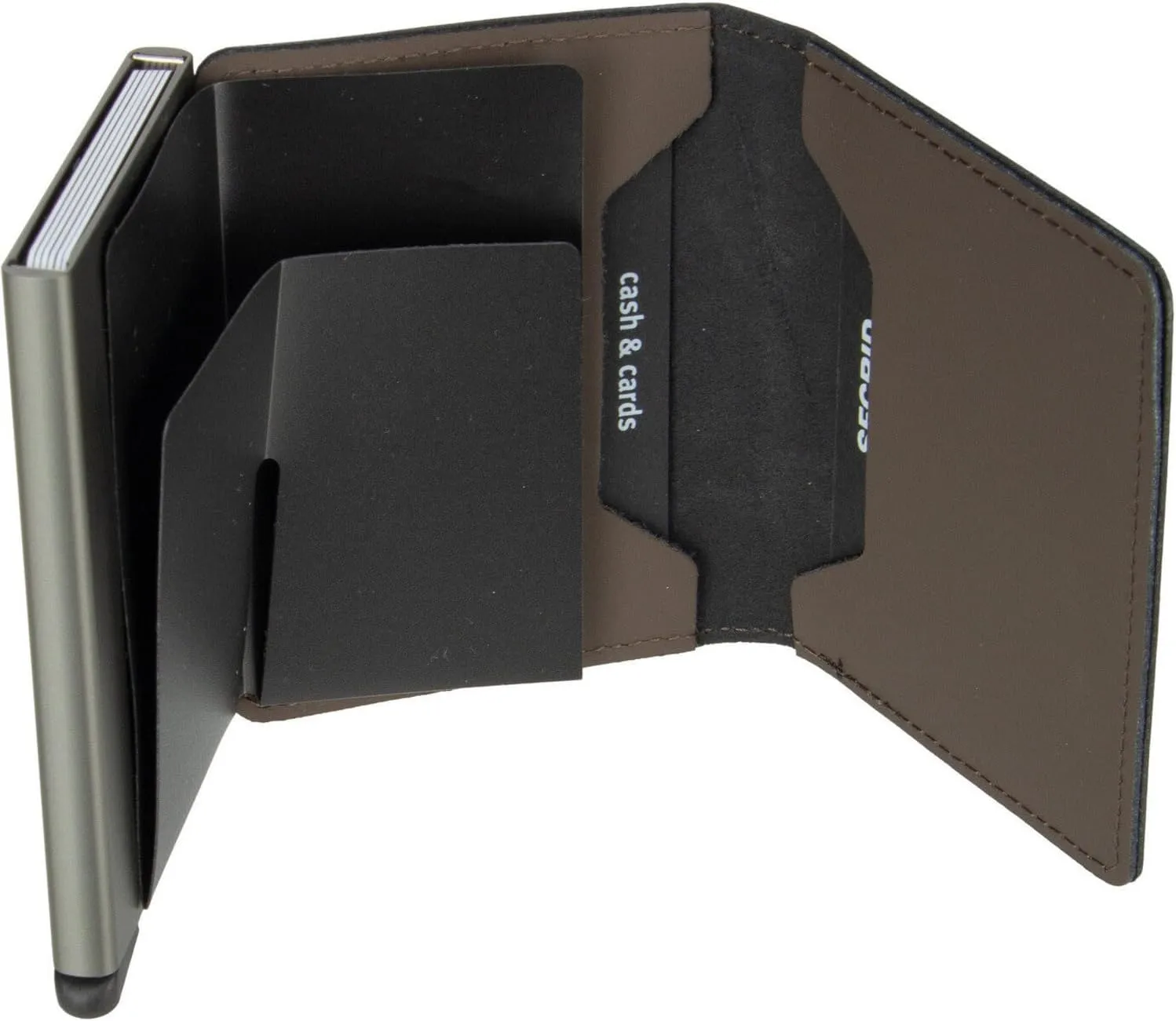Secrid Men's Modern, Opaque Black, Einheitsgröße