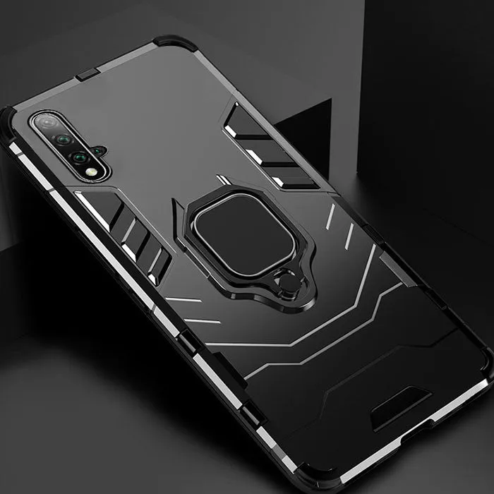 Shockproof Armor Full Cover Ultra Thin Case For Huawei With Kickstand