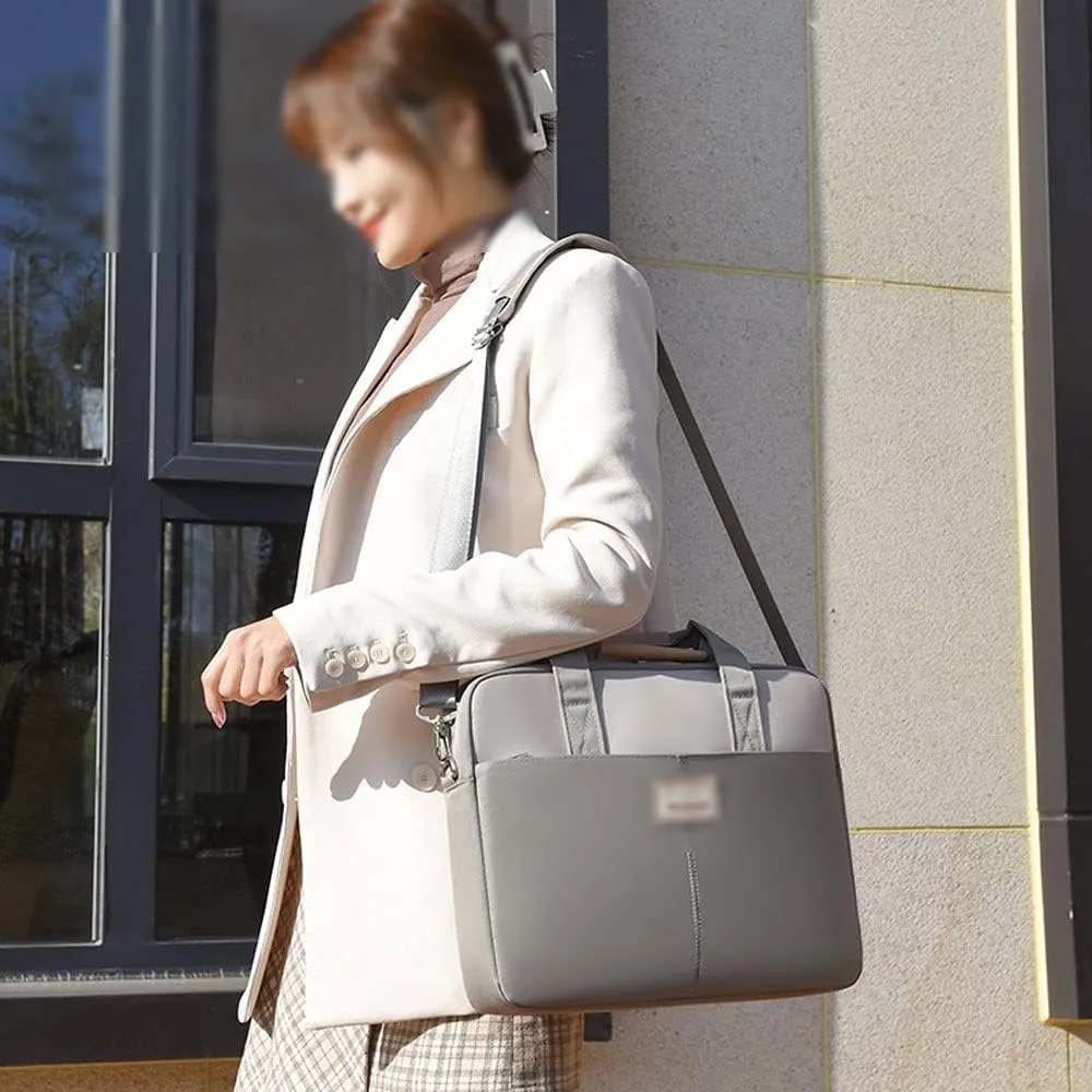 Shockproof laptop bags 13.3 14 15 15.6 inches portable backpacks for men and women (Gray-13-14inch)