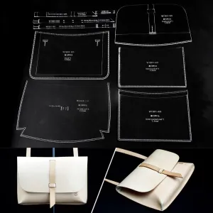 Shoulder Bag - Acrylic Template Leather Pattern Templates