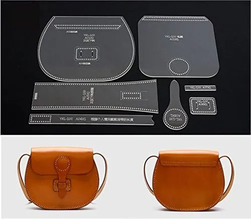 Shoulder Bag Leather Template Bag Leather Pattern (Acrylic)