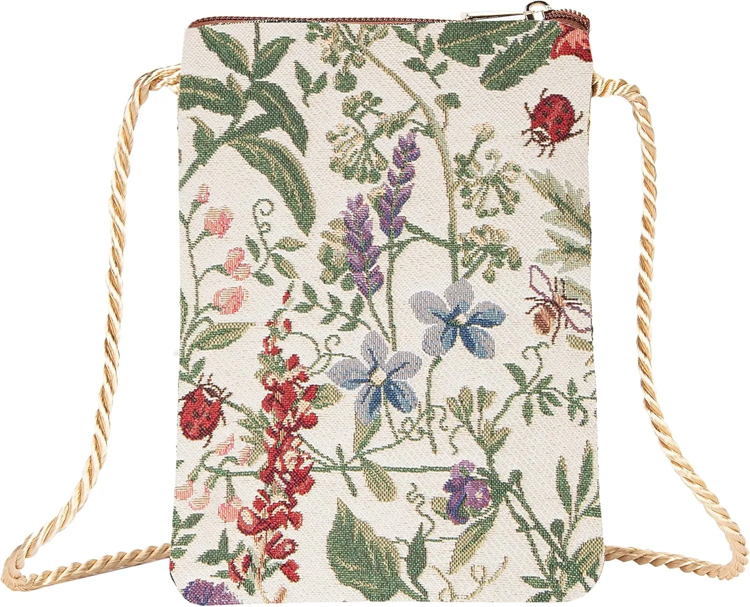 Signare Tapestry Mini Crossbody Phone Bag Credit Card Purse