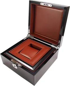 Single Watch Box with Pillow, Watch Case Storage Box for Christmas, Birthdays, Anniversary