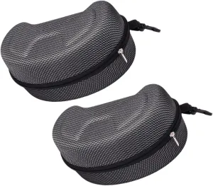 Ski Goggle Case for Men Large Hard Shell Glasses Case Soft Padded Interior for Snow Goggles Motorcycle Eyewear