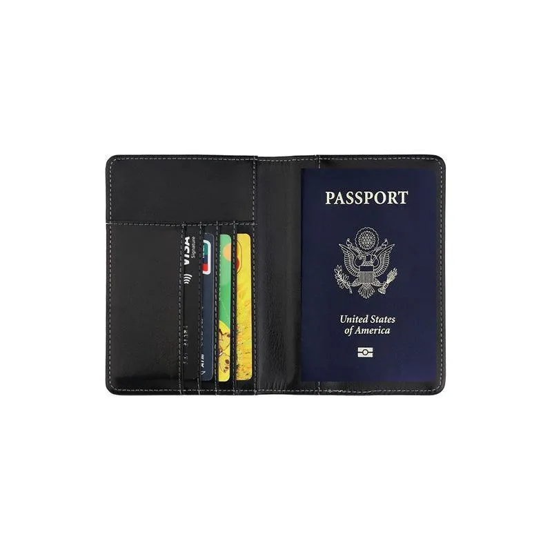 Slim Leather Travel Passport Wallet Holder Rfid Blocking Id Card Case Cover Au