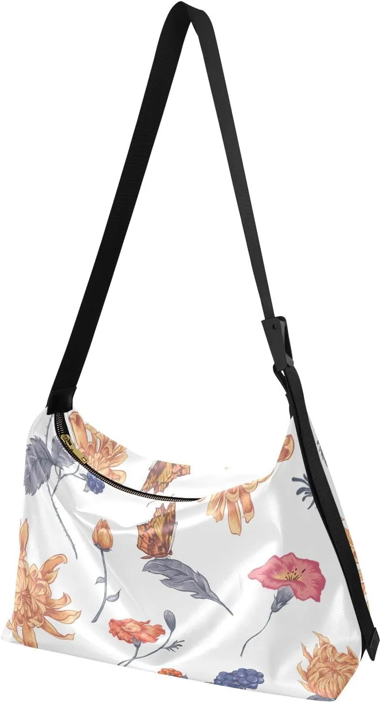 Sling Bag for Women Crossbody Purse Leather Shoulder Handbag Purses for Work Shopping Cycling Travel Running Patternt 1