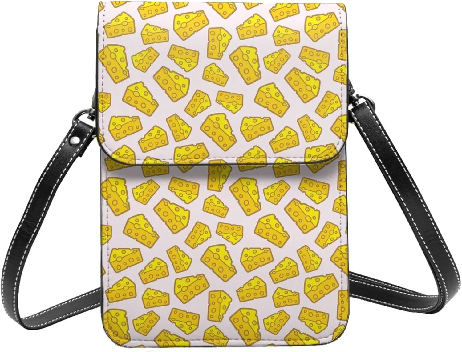 Small Crossbody Bags for Women, Leather Cheese Cell Phone Cross Body Bag Wallet Purses