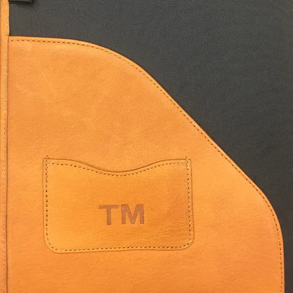 Small Desk Portfolio in Colombian Leather