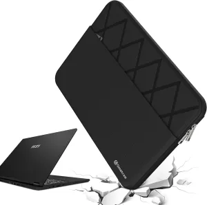 Smatree 13.3 inch Laptop Sleeve for MSI Prestige 13 Evo A13M/A12M, for MSI Prestige 13 AI Evo A1M, 13 inch Protective Slim Laptop Case with Accessory Pocket, YKK Zipper, Shockproof Design (E431)